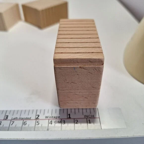 Wooden Bridge Riser Elevated Train Track Railway Thomas Compatible Blocks 2.5x2 - Picture 4 of 10